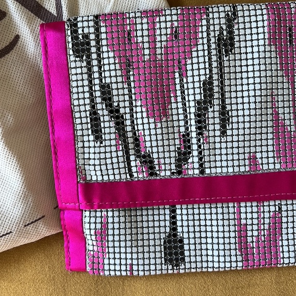 Animal print metal mesh Felix Rey Clutch - Picture 4 of 4
